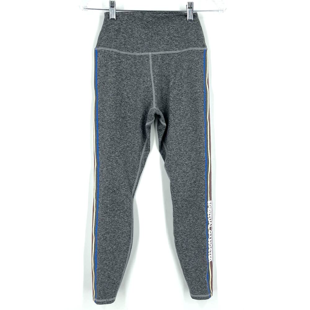 Spiritual‎ Gangster Crop Legging Gray Size Small